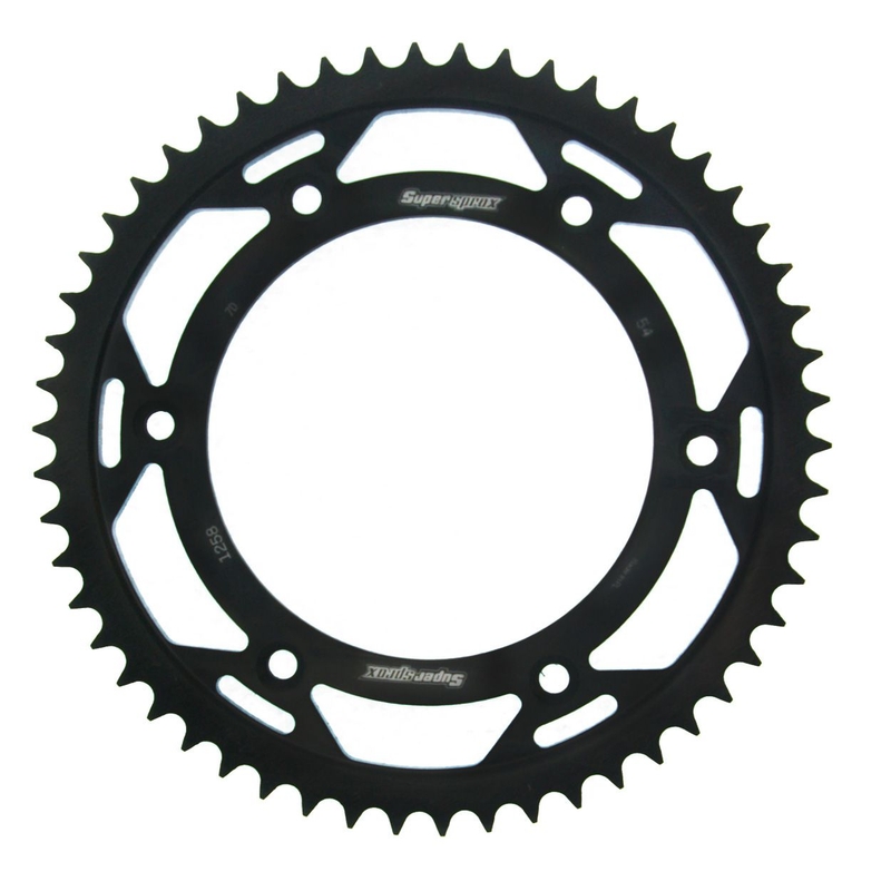 Ketten Rad SUPERSPROX schwarz 54T, 428 Ausverkauf