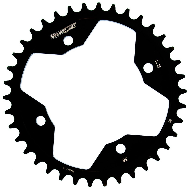 Ketten Rad SUPERSPROX schwarz 38T, 520