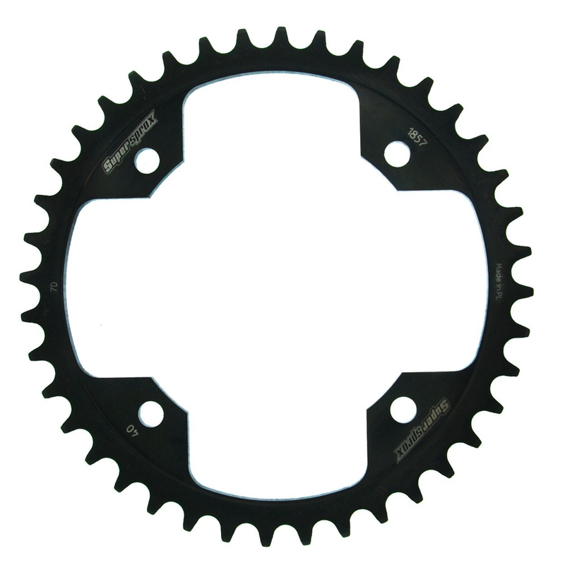 Ketten Rad SUPERSPROX schwarz 40T, 520