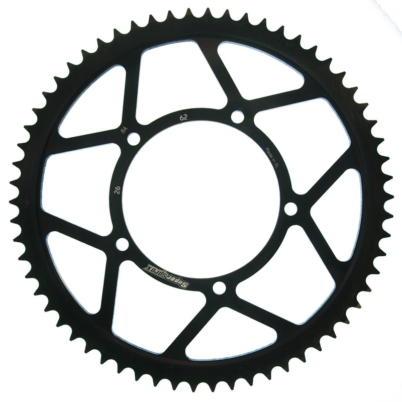 Ketten Rad SUPERSPROX schwarz 62T, 428