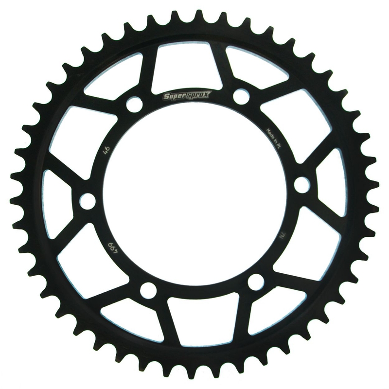 Ketten Rad SUPERSPROX schwarz 46T, 530
