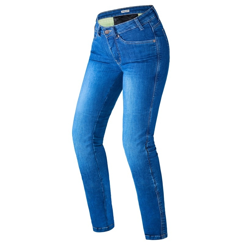 Rebelhorn Classic II Blaue Motorradjeans für Frauen Ausverkauf