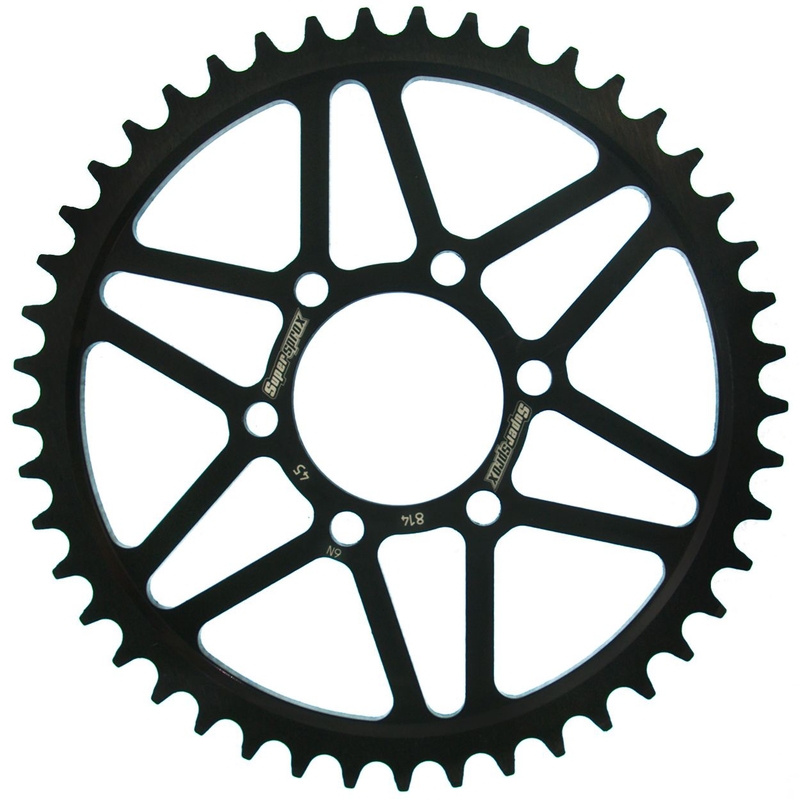 Ketten Rad SUPERSPROX schwarz 45T, 530
