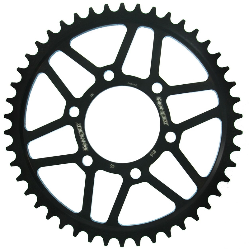 Ketten Rad SUPERSPROX schwarz 46T, 530