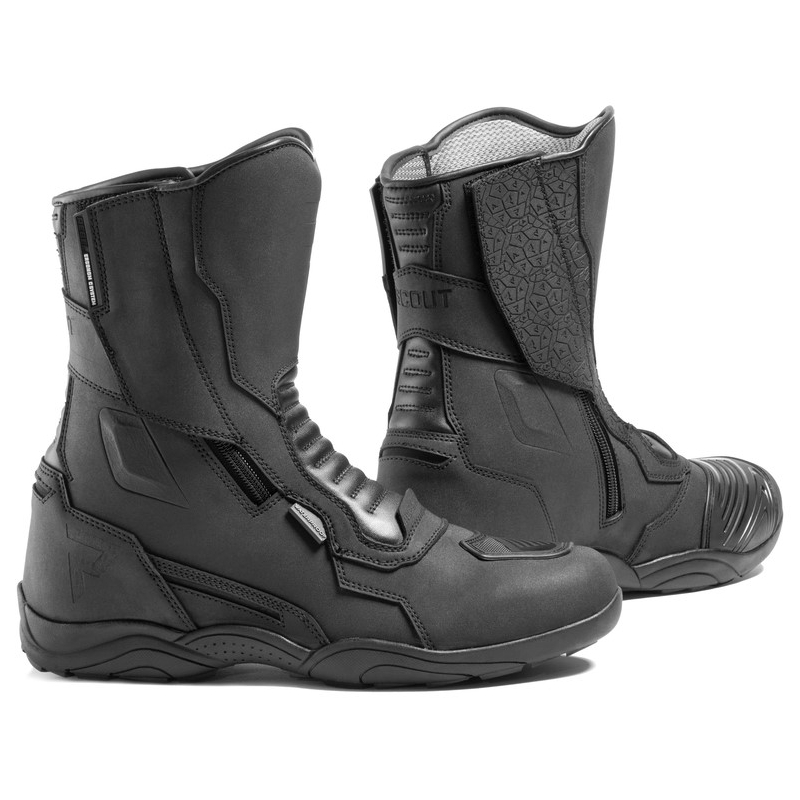 Rebelhorn Scout Motorradstiefel schwarz matt