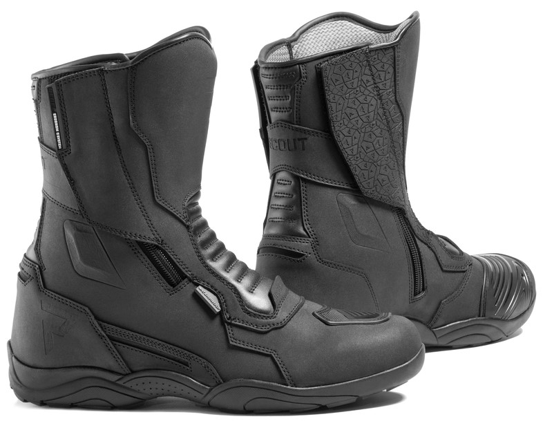 REBELHORN Motorradstiefel Herren - Mit Knöchelschutz, Sympatex, Bis Größe 48