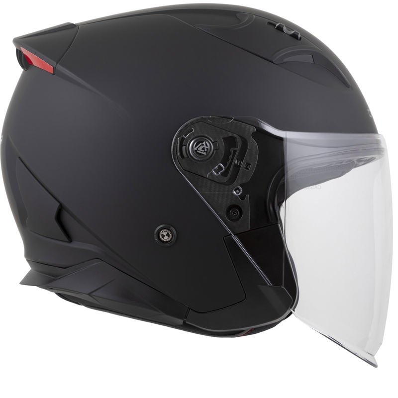 Motorradhelm Cassida Reflex 2.0 Solid Mattschwarz-Dunkelgrau
