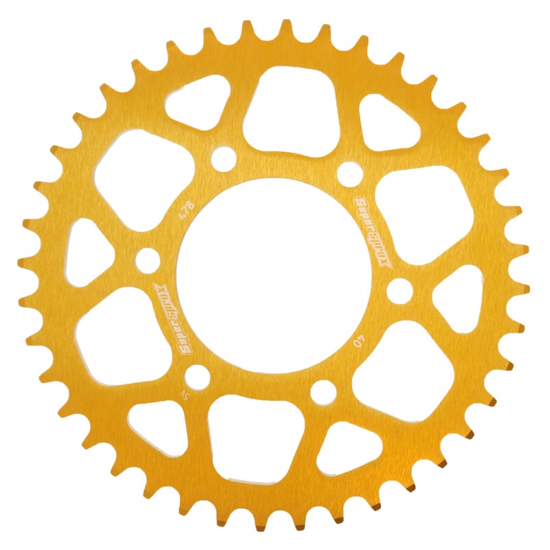 Kettenrad Aluminium SUPERSPROX gold 40T, 520