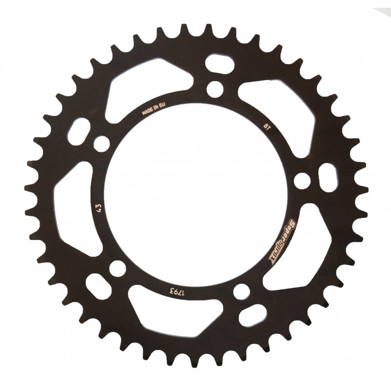 Kettenrad Aluminium SUPERSPROX schwarz 43T, 520