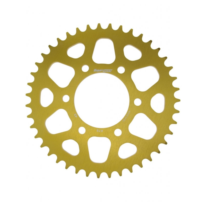 Aluminium-Ketten Rad SUPERSPROX gold 43T, 520