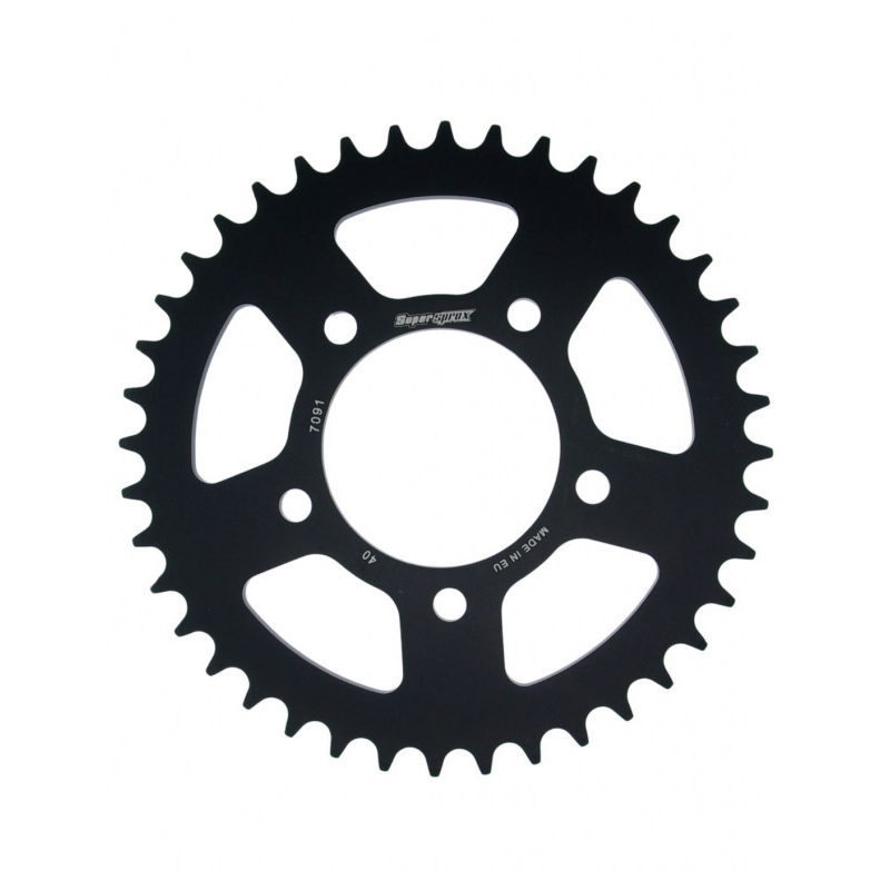 Aluminium-Ketten Rad SUPERSPROX schwarz 40T, 520