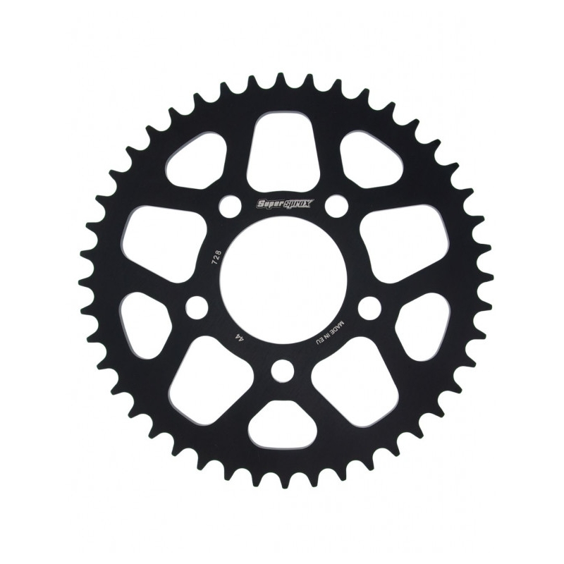 Aluminium-Ketten Rad SUPERSPROX schwarz 44T, 520