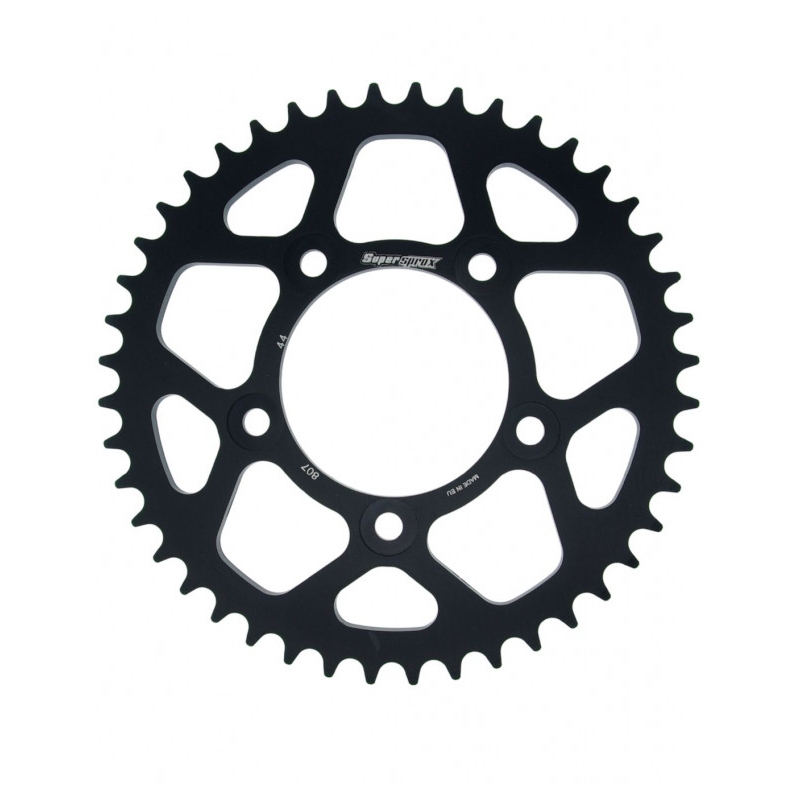 Aluminium-Ketten Rad SUPERSPROX schwarz 44T, 525