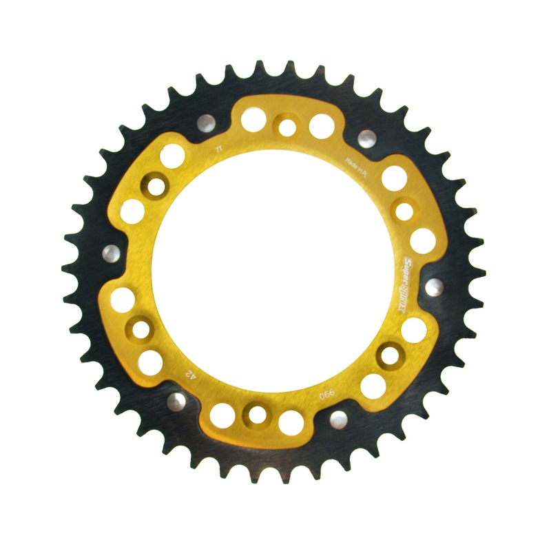 Kettenrad SUPERSPROX STEALTH gold 42T, 520