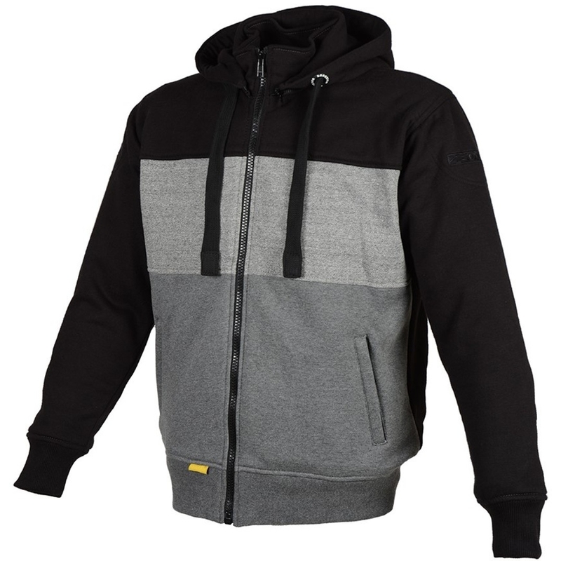 Kapuzenpulli Booster Triple schwarz-grau