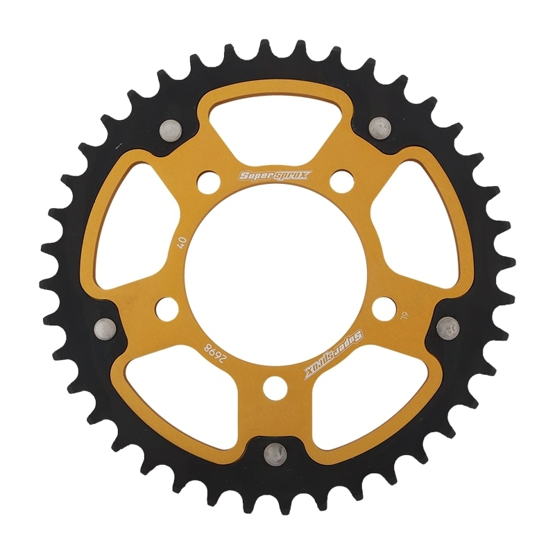 Ketten Rad SUPERSPROX STEALTH gold 40T, 520