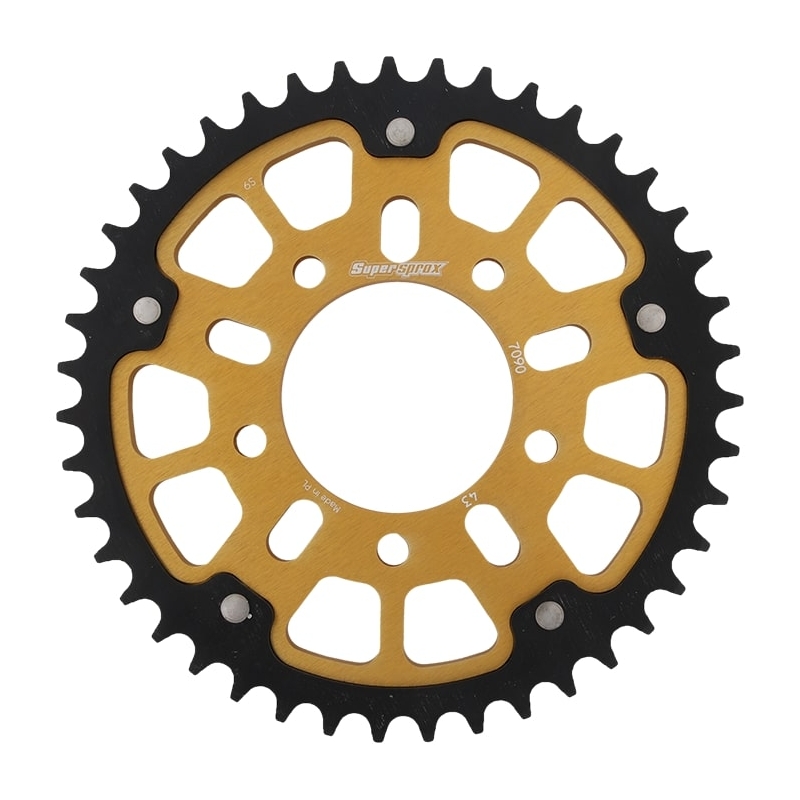 Ketten Rad SUPERSPROX STEALTH gold 43T, 530