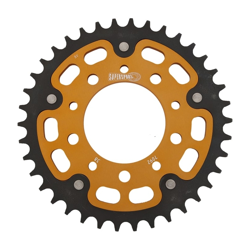 Ketten Rad SUPERSPROX STEALTH gold 38T, 525