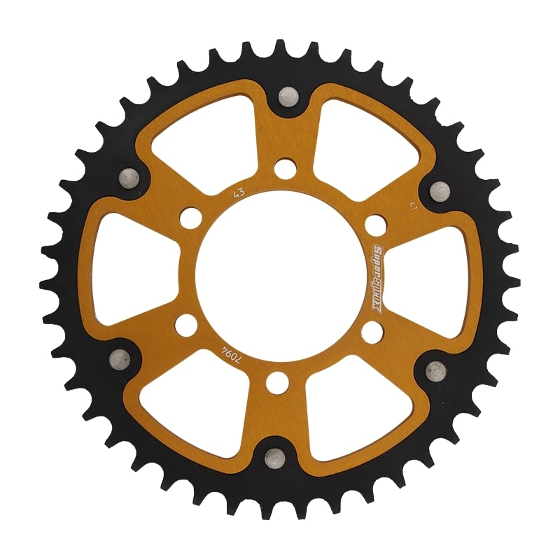 Ketten Rad SUPERSPROX STEALTH gold 43T, 520