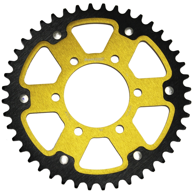 Ketten Rad SUPERSPROX STEALTH gold 44T, 520