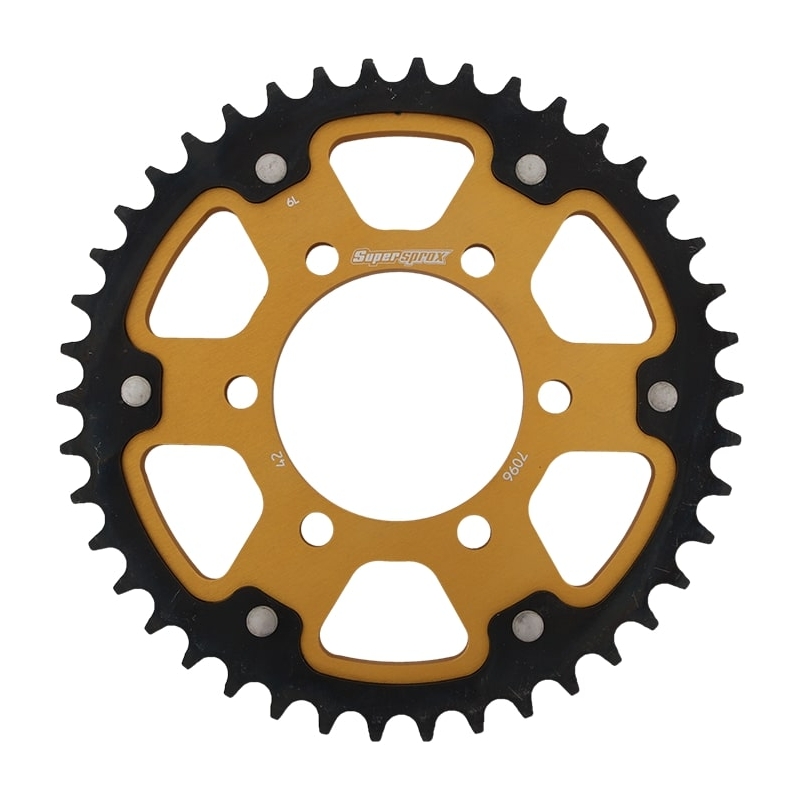 Ketten Rad SUPERSPROX STEALTH gold 42T, 530