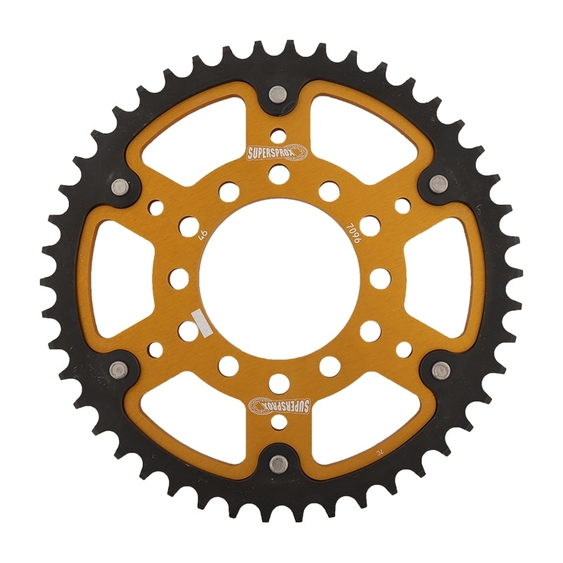 Ketten Rad SUPERSPROX STEALTH gold 46T, 530