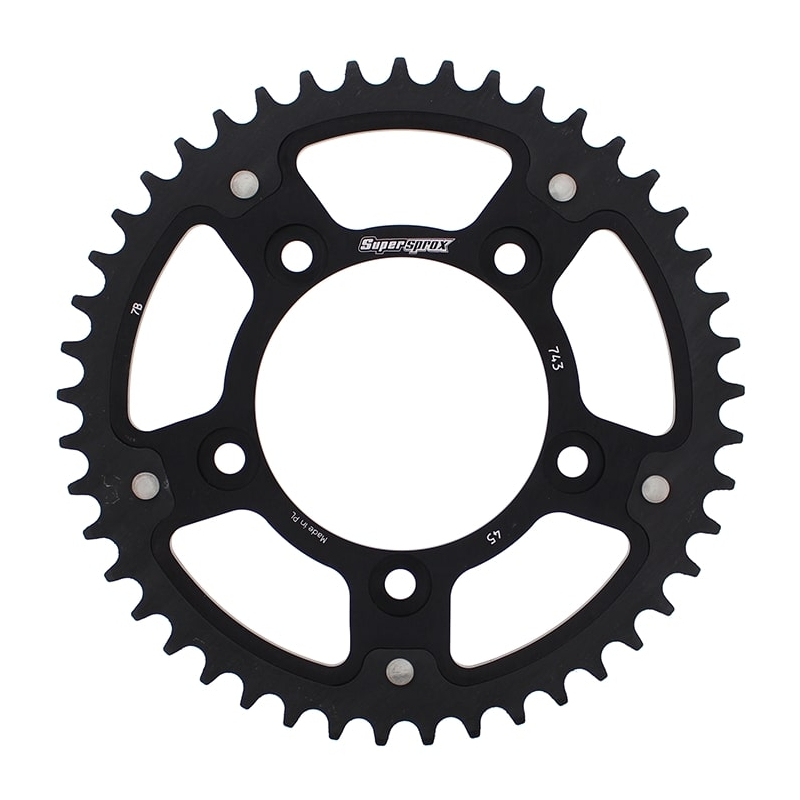 Ketten Rad SUPERSPROX STEALTH schwarz 45T, 520