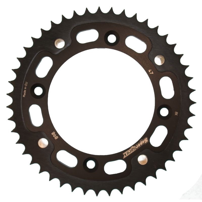 Ketten Rad SUPERSPROX STEALTH schwarz 47T, 428