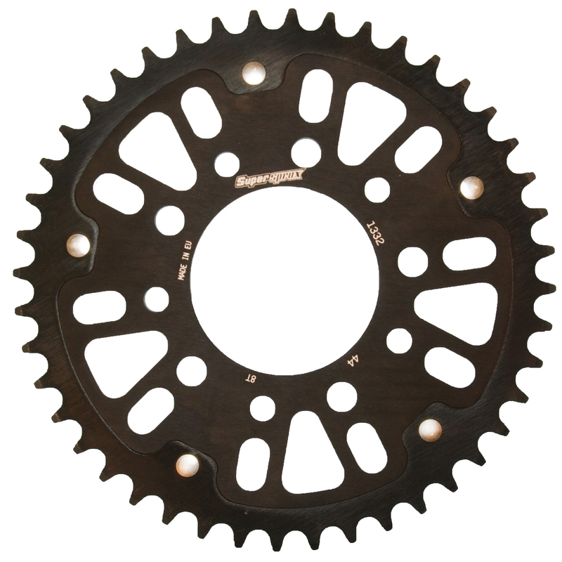 Ketten Rad SUPERSPROX STEALTH schwarz 44T, 525