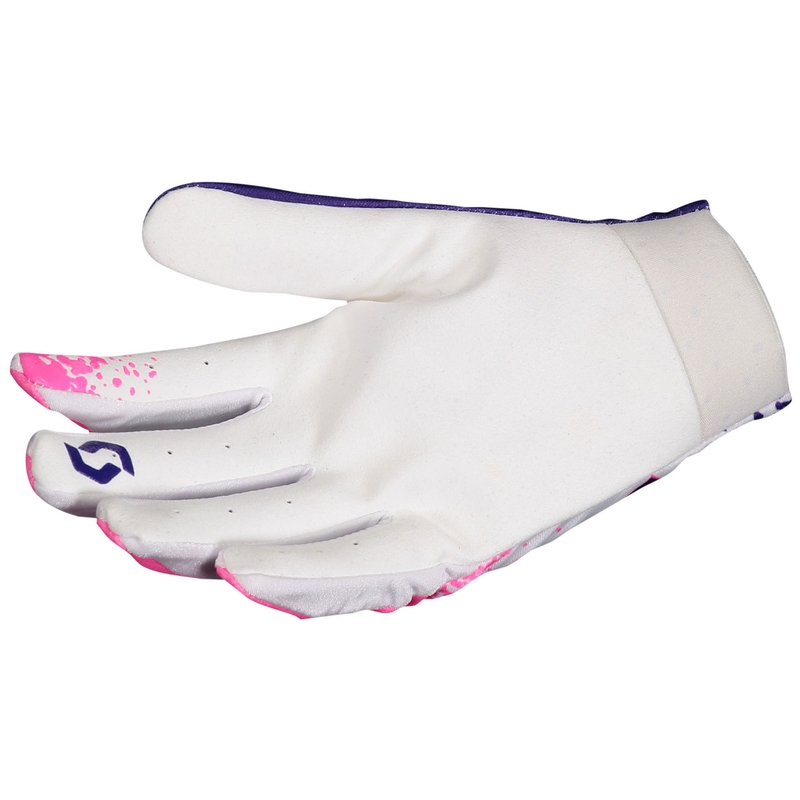 SCOTT 250 SWAP EVO Motocross-Handschuhe weiß-pink-lila