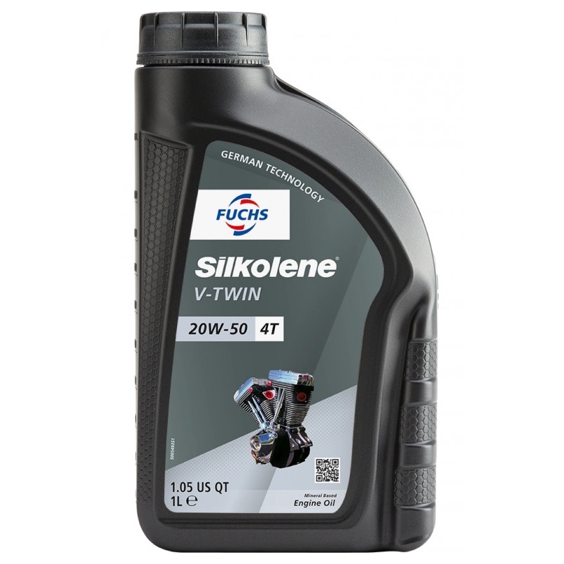 Motoröl SILKOLENE V-TWIN 20W-50 MINERAL 1 l