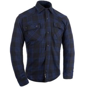 Oxford Kickback 3.0 Motorradhemd Blau