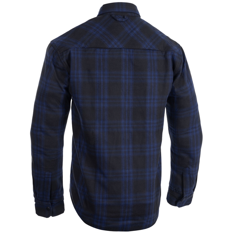 Oxford Kickback 3.0 Motorradhemd Blau