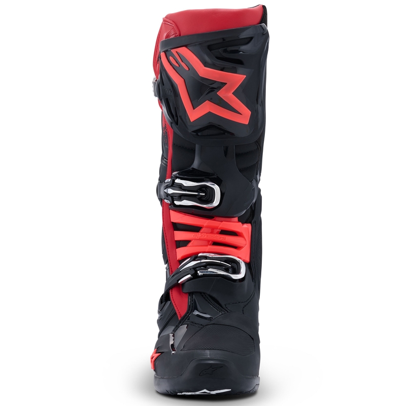 Alpinestars Tech 10 Motorradstiefel schwarz-rot