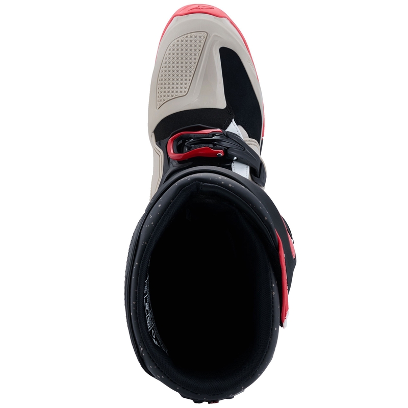 Motorradstiefel Alpinestars Tech 7 Enduro Schwarz-Hellgrau-Rot