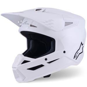 Alpinestars S-M3 Solid Motocrosshelm weiß