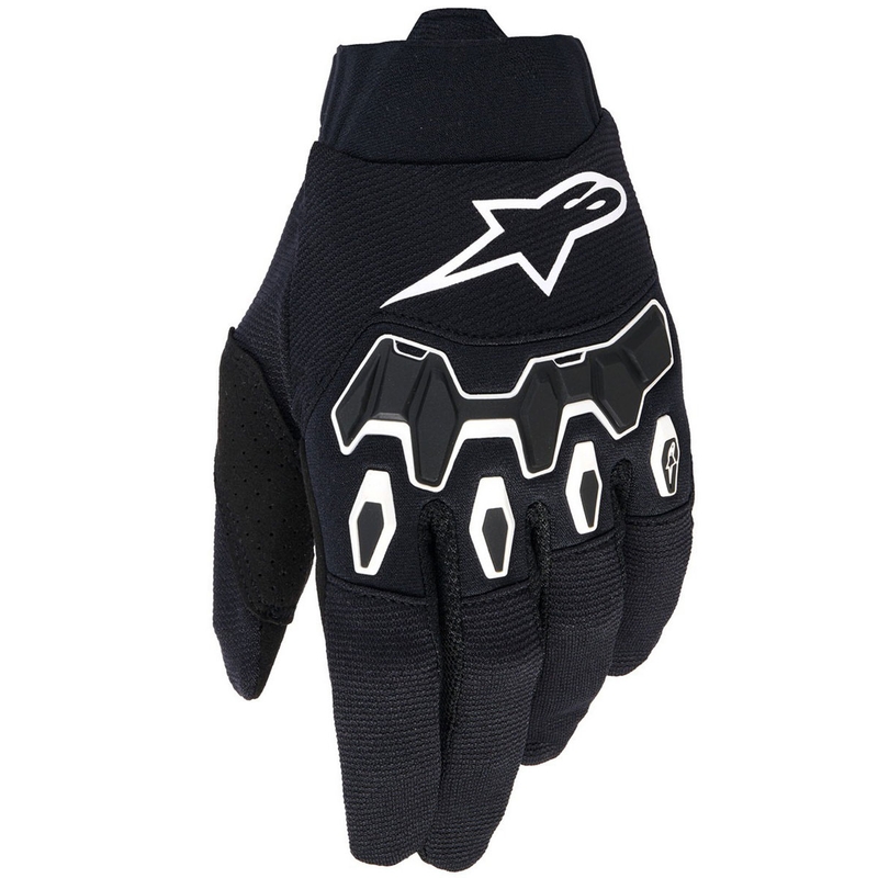 Alpinestars Full Bore V2 Motocross-Handschuhe schwarz-weiß