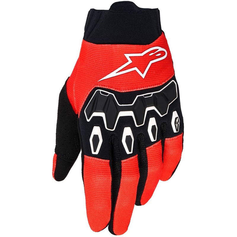 Alpinestars Full Bore V2 Motocross-Handschuhe orange-schwarz