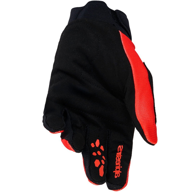 Alpinestars Full Bore V2 Motocross-Handschuhe orange-schwarz