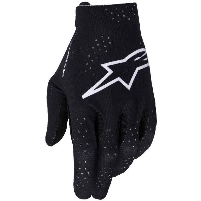 Alpinestars Supertech MX Motocross Handschuhe schwarz-weiß