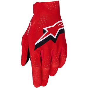 Alpinestars Supertech MX Motocross Handschuhe rot-schwarz-weiß