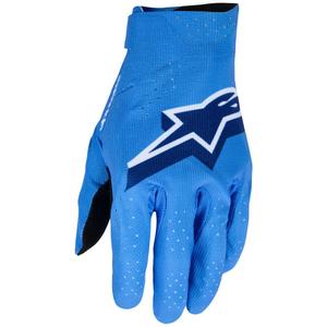 Alpinestars Supertech MX Motocross Handschuhe blau-weiß-schwarz
