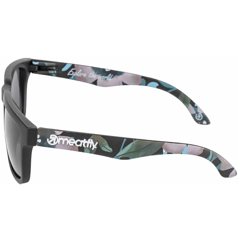 Meatfly Memphis Pink Flowers Sonnenbrille schwarz-pink