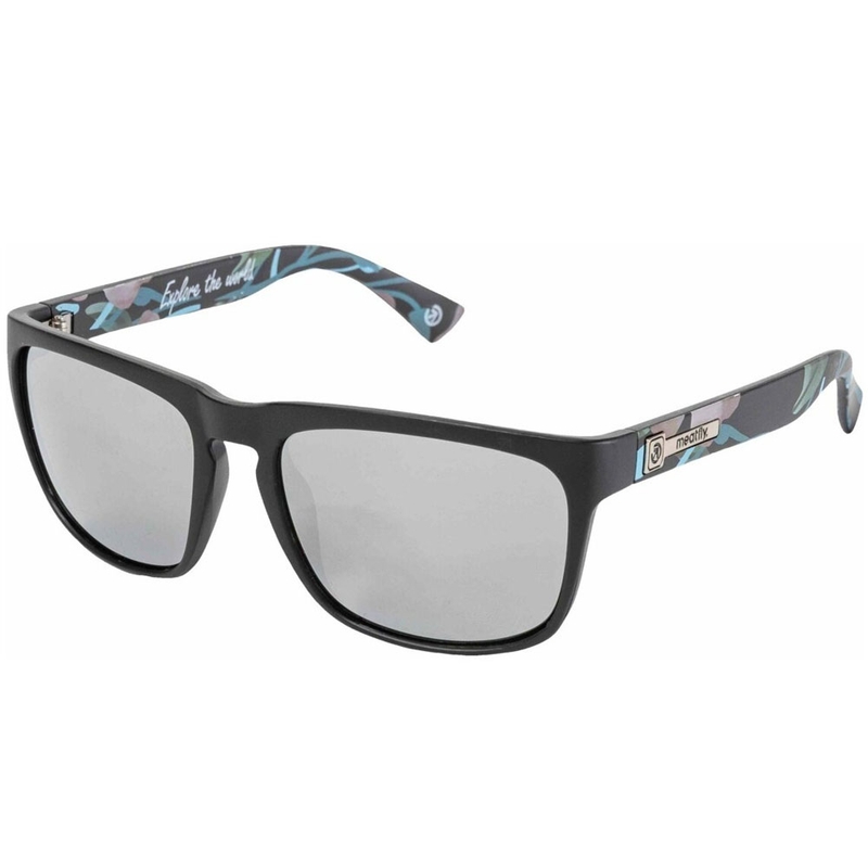 Meatfly Ronnie Pink Flowers Sonnenbrille schwarz-pink