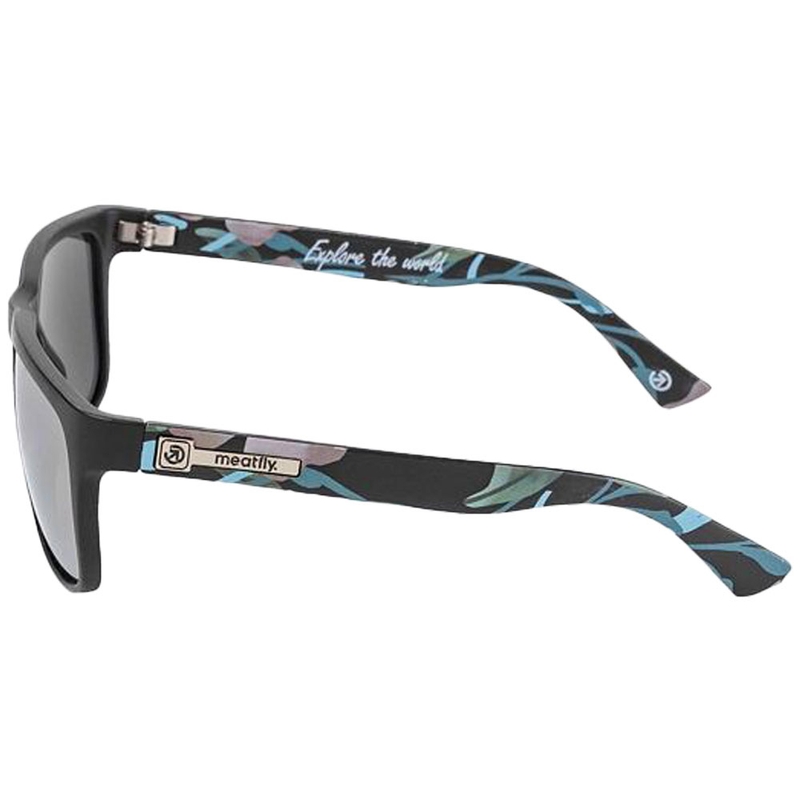 Meatfly Ronnie Pink Flowers Sonnenbrille schwarz-pink