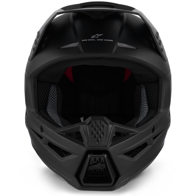 Alpinestars S-M3 Solid Motocrosshelm mattschwarz