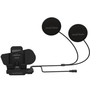 Helmhalterung mit Zubehör für Sena 60S Headset inkl. Uni-Mikrofon schwarz