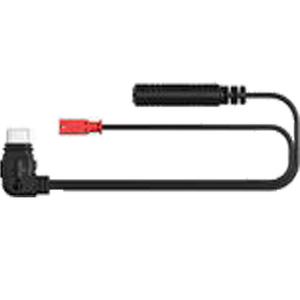 Adapter zum Anschluss von Aftermarket-Kopfhörern für Sena 60S Headset, schwarz