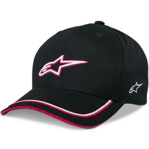 Alpinestars Ascencion Snapback Cap schwarz-rot