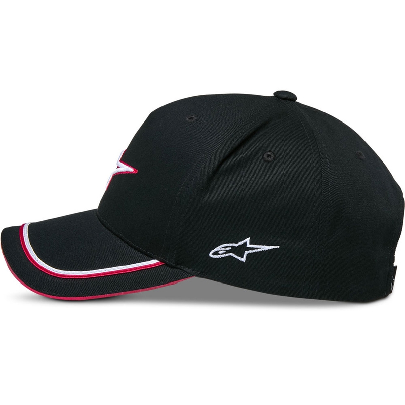 Alpinestars Ascencion Snapback Cap schwarz-rot